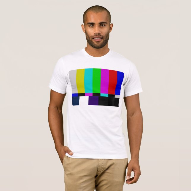 TV bars colour test T-Shirt (Front Full)
