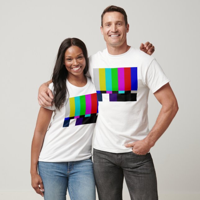 TV bars colour test T-Shirt (Unisex)