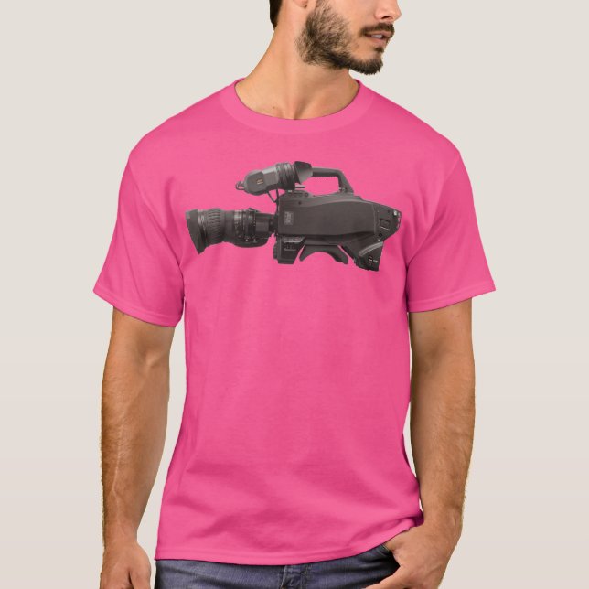 Tv Camera T-Shirt (Front)