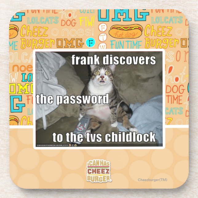 TV Childlock Coaster (Front)