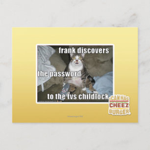 TV Childlock Postcard