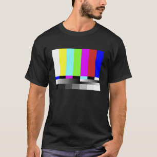 TV Colour Bars Broadcaster Journalist News Anchor T-Shirt