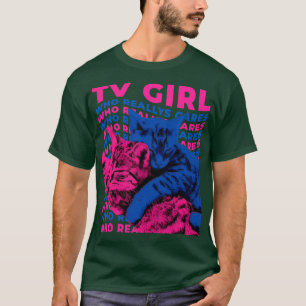 TV Girl Album Frenchs Eit Who Really Cares Cat For T-Shirt