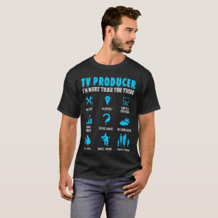 Tv Producer Profession Gift T-Shirt