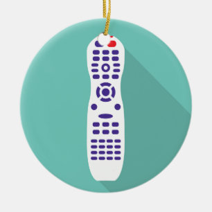 TV remote Ceramic Tree Decoration