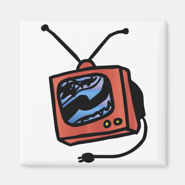 Tv Set Magnet (Front)
