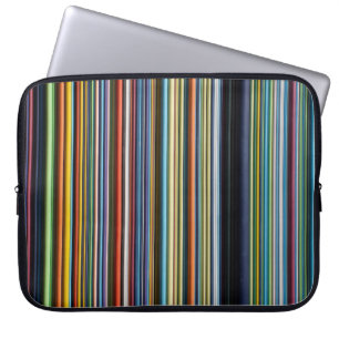 Tv static laptop sleeve