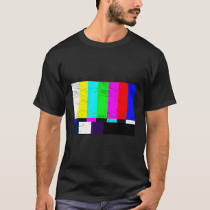 Tv Test Pattern Colour Bars T-Shirt