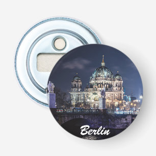 TV tower and Berlin Cathedral in Berlin, Germany Bottle Opener