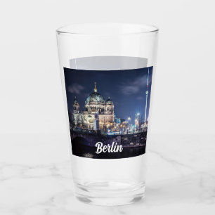 TV tower and Berlin Cathedral in Berlin, Germany Glass