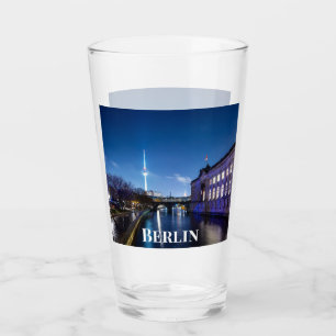 TV tower and museum island in Berlin, Germany Glass