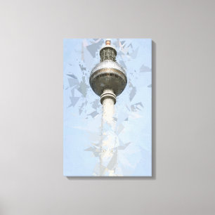 TV Tower Berlin Canvas Print