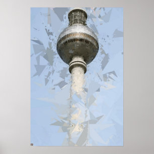 TV Tower Berlin Poster
