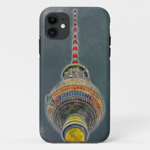 Tv Tower (Fernsehturm), Berlin, Art Effect Case-Mate iPhone Case