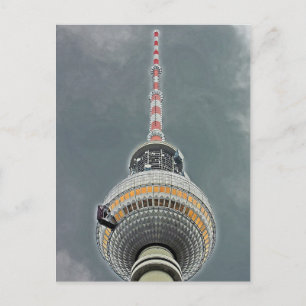 Tv Tower (Fernsehturm), Berlin (tv2) Postcard