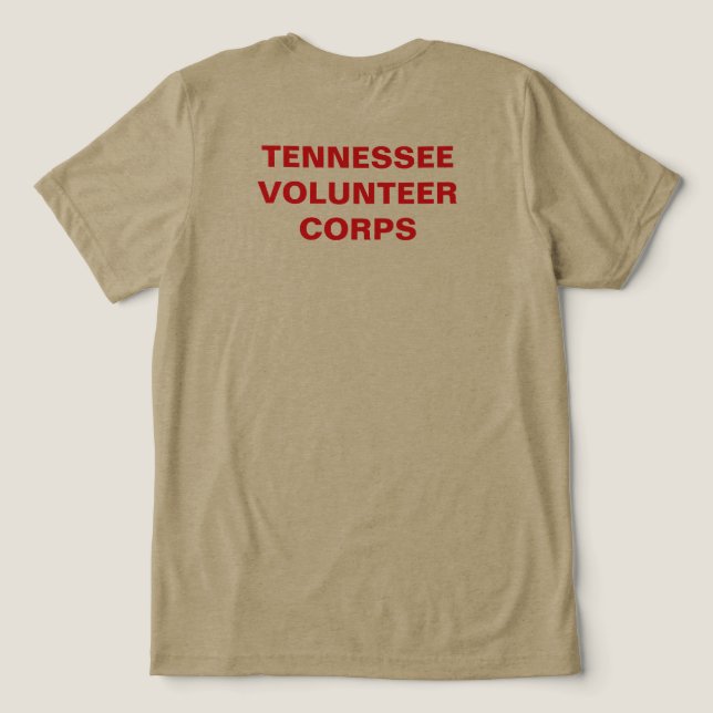 TVC FDU Printed Undershirt Tri-Blend Shirt (Design Back)