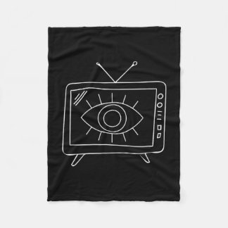 Tvi rebus puzzle teacher graphic special education fleece blanket