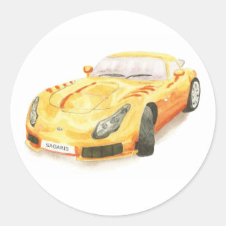 TVR Sagaris sticker