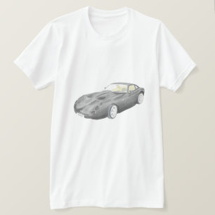 TVR Tuscan Classic car T Shirt art customisable
