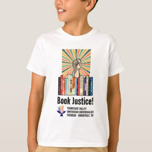 TVUUC - Book Justice!  T-Shirt