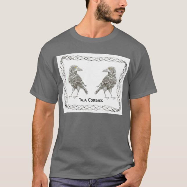 Twa Corbies T-shirt (Front)