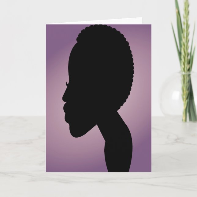 TWA (Lavendar)  Greeting Card (Front)