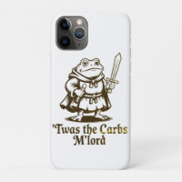 Twas the Carbs M’Lord Vintage Funny Frog Meme
