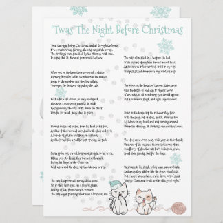 ‘Twas the Night Before Christmas, Funny Cats