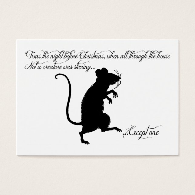 'Twas the Night Before Christmas Gift Tag (Front)