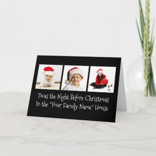 Twas the Night Before Christmas Holiday Card