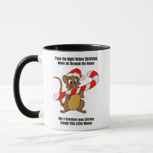 Twas the Night Before Christmas Mouse Mug