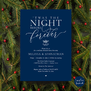 'Twas The Night Before Forever Rehearsal Dinner Invitation