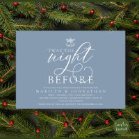 'Twas The Night Before Mistletoe Wedding Bells