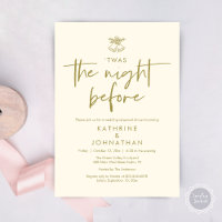 Twas The Night Before Wedding Rehearsal Dinner