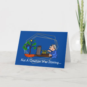 Twas The Night Of The Ham Radio Christmas Card