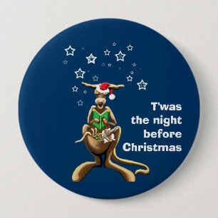 T'was the nightbefore Christmas... Button