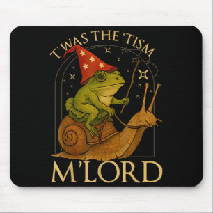 Twas The Tism M Lord Shirt - Funny Autism Awarenes Mouse Pad