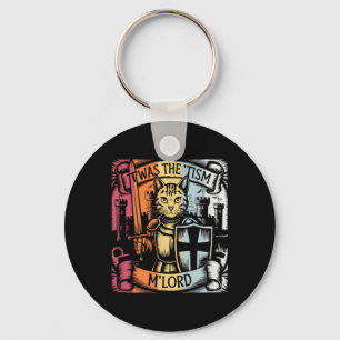 Twas The Tism Mlord Autism Awareness Support  Key Ring