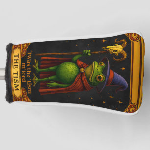 T'was The 'Tism M'Lord Frog Meme Autism Awareness Golf Head Cover