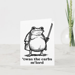 Twas The Tism Mlord Mediaeval Knight Fat Samurai F Card