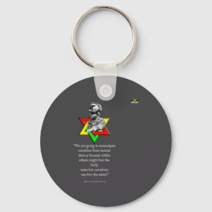 Tweaks Clothing - Marcus Mosiah Garvey Quote - Jam Key Ring