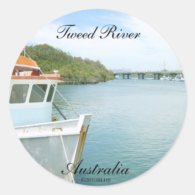 Tweed River Sticker (Front)