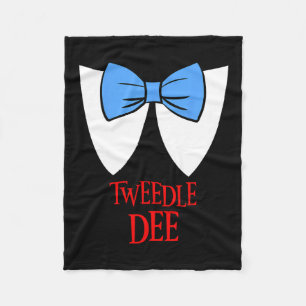 Tweedle Dee Costume Halloween Fairytale Character Fleece Blanket