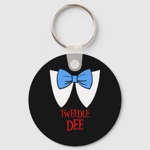 Tweedle Dee Costume Halloween Fairytale Character  Key Ring