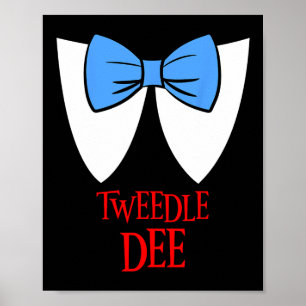 Tweedle Dee Costume Halloween Fairytale Character Poster