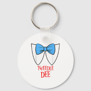 Tweedle Dee Costume Matching Halloween Fairytale C Key Ring