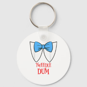 Tweedle Dee Costume Matching Halloween Fairytale C Key Ring