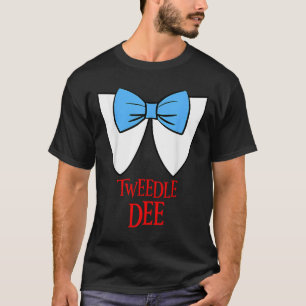 Tweedle Dee Costume Matching Halloween Fairytale C T-Shirt