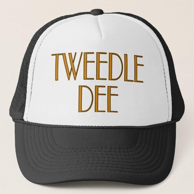 Tweedle Dee Trucker Hat (Front)