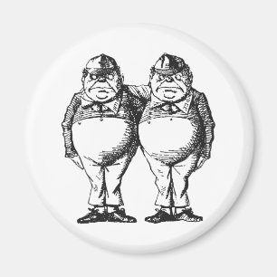 Tweedledum & Tweedledee Magnet